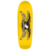 Anti Hero Team Shaped Eagle Beach Bum Skateboard Deck Yellow 9.55"