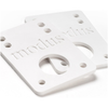 MODUS BEARINGS Modus Bearings Skateboard Riser Pads - White