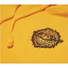 Anti Hero Grimple Embroidered Pullover Hoodie - Gold/Orange