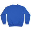 Scum Rubber patch  Crew Sweater - Blue