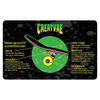 Creature Galaxy Logo Mid Factory Complete Skateboard Green Purple 7.80" Age 8-12