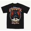 Eight6 Panther Skull Tee - Black