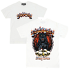 EIGHTY6 PANTHER SKULL TEE - WHITE