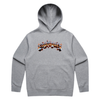 Eighty6 Panther Skull Hood - Grey