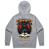 Eighty6 Panther Skull Hood - Grey