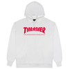 Thrasher Mag  Pullover Hoodie - White