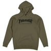 Thrasher Flame Logo - Green