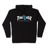 Santa Cruz x Thrasher Screaming Logo Hoodie - Black