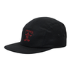 Thrasher Gonz 5 Panel Cap - Black/Red