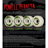 Powell Peralta Dragon Formula Skateboard Wheels 64mm x 40mm 88A Off White