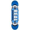 Real Classic Oval Medium Factory Complete Skateboard Blue 7.75"