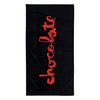 CHOCOLATE CHUNK BEACH TOWEL - Black