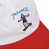 THRASHER GONZ 5 PANEL CAP - BLACK/RED