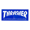 Thrasher Magazine Logo Large Sticker - Blue