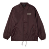 HUF SET H COACHES JACKET- EGGPLANT