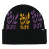 HUF BLOSSOM BEANIE - BLACK