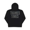 THAMES MMXX TIMES HOODED SWEAT - BLACK