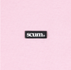 SCUM BOX LOGO LONG SLEEVE T-SHIRT - PINK