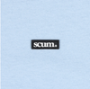 SCUM BOX LOGO LONG SLEEVE T-SHIRT - SKY BLUE