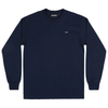 SCUM BOX LOGO LONG SLEEVE T-SHIRT - NAVY