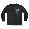 CHOCOLATE X INTERSCOPE LIQUID SWORDS LONG SLEEVE TEE - BLACK