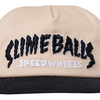 Slime Balls SB Strip Mid Profile Snapback Hat - Tan/Black