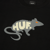 HUF MAN'S BEST FRIEND T-SHIRT - BLACK