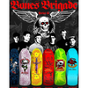 POWELL PERALTA BONES BRIGADE SERIES 15 STEVE CABALLERO SKATEBOARD DECK LIGHT BLUE - 10.09"