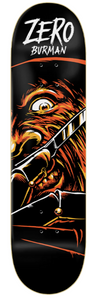 Zero Burman Fright Night GITD Skateboard Deck - 8.25"