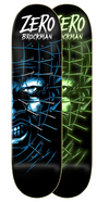 Zero Brockman Fright Night GITD Skateboard Deck - 8.25"