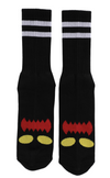 TOY MACHINE MONSTER SOCKS - BLACK