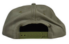 Thrasher Rope Snapback Cap - Olive