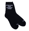 RIPNDIP FUCKING FUCK MID SOCKS - BLACK