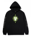 HUF Blunted Compass P/O Hoodie - Black