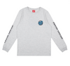 Kids Santa Cruz Rob Target Long Sleeve T Shirt - Grey