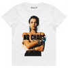 No Chaos Stance Kids tee - White & Black