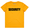 No Chaos Door Man Kids Tee - Yellow