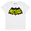 No Chaos Cloony Toons Kids Tee- White