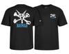 Powell-Peralta Rat Bones Tee -  Black