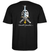 Powell Peralta Skull & Sword T-shirt - Black