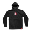 CHOCOLATE INTERSCOPE HIP HOP 50 PULLOVER HOODIE -  BLACK