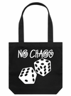 NO CHAOS NO DICE MATE TOTE BAG