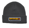 Spitfire Wheels Beanie LTB Patch - Charcoal