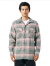 HUF SMASH FLANNEL OVERSHIRT - PINK