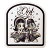 DGK Fool For You Sticker 3.49" x 4.3"