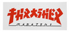 Thrasher Godzilla Skateboard Sticker - White