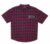 RED & BLUE LUMBERCRACK SHORT SLEEVE SHIRT