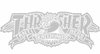 Thrasher X Antihero Mag Banner Sticker - 8"