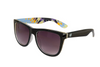 Santa Cruz Opus Dot Sunglasses - Black/Purple Rainbow