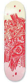 UMAVERSE Evan 'Right Said Red' Skateboard Deck 8.25''